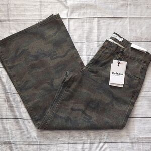 Women's Camouflage Wide Leg Pants
